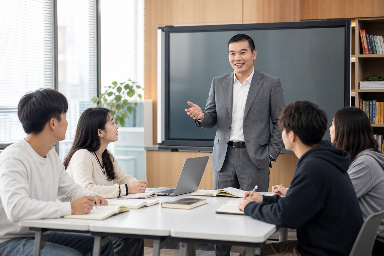 大学英语四六级课程课堂现场